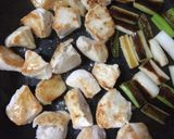 フライパンで焼き鳥作り方3写真