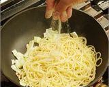 キャベツで作る和風パスタ！作り方5写真