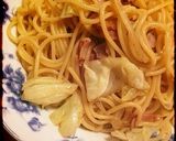 キャベツで作る和風パスタ！作り方7写真