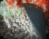 鶏挽き肉の~オムレツ~作り方3写真