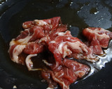 油不使用　空芯菜と豚肉のへルーシー炒め作り方1写真