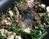 油不使用　空芯菜と豚肉のへルーシー炒め作り方3写真