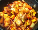 鶏肉で！酢豚作り方6写真