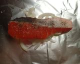 簡単☆トースターで鮭のホイル焼き作り方3写真