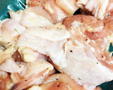 ふしぎなお皿でハーブチキンと野菜炒め作り方1写真