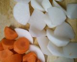 かぼちゃ きのこの 美味しい肉豆腐.*♡作り方1写真