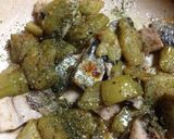 秋刀魚と秋茄子のあっさりパスタ作り方15写真