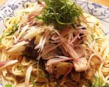 秋刀魚と秋茄子のあっさりパスタ作り方20写真