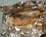 簡単☆トースターで鮭のホイル焼き作り方7写真