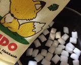 あのバター飴でちょいズボラタルトタタン風作り方1写真
