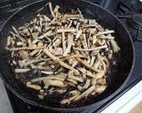 ゴボウ豚肉入りひじき作り方5写真