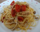 激旨！エビとモッツァレラのトマトパスタ作り方6写真