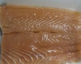 手軽に☆鮭の味噌焼き♪作り方1写真