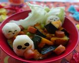 ジャガイモアート☆おばけちゃんハロウィン作り方5写真