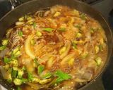 薩摩芋を使った彩り肉じゃが作り方2写真