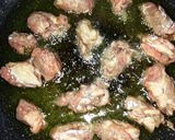 牛肉とれんこん(野菜)の黒酢醤油炒め揚げ作り方4写真