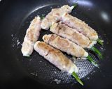 ★彡オクラとチーズの肉巻き 弁当に★彡作り方4写真