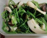 松茸味お吸い物で三つ葉エリンギおひたし作り方4写真