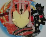キャラ弁 仮面ライダードライブ タイプS作り方11写真