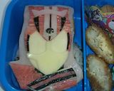 キャラ弁 仮面ライダードライブ タイプS作り方12写真