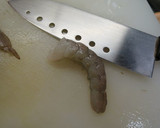 エビとアスパラのオイスターソース炒め作り方1写真