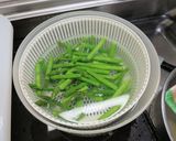 エビとアスパラのオイスターソース炒め作り方7写真