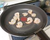 エビとアスパラのオイスターソース炒め作り方9写真