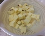 サツマイモ・大豆・ひじきのごはん。作り方1写真