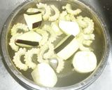 パパの白ゴーヤーとナスチャンプル作り方1写真