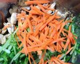 あさりと水菜☆味噌ダシおひたし作り方2写真