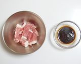 豚とじゃがいもの韓国風作り方1写真