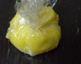 材料3つ!和梨りんごでさつま芋の茶巾絞り作り方5写真