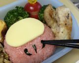 必勝！ダルマ キャラ弁☆作り方6写真