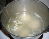 チキンスープでミネストローネ作り方1写真