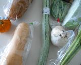 スリランカ瓜のカレー粉炒め作り方1写真