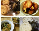 揚げ茄子とがんもの煮物作り方5写真