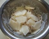 シャキっと♪蓮根と梨の爽やかサラダ✿作り方5写真