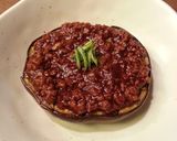 おいしおす♪賀茂なすの肉味噌かけ作り方7写真