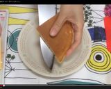 リラックマのハムチーズホットケーキサンド作り方5写真