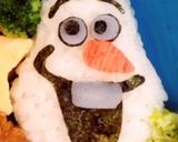 オラフ キャラ弁作り方7写真