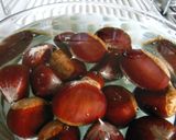 栗の渋皮煮、簡単！☆電子レンジ作り方1写真