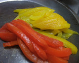 牛肉と彩り野菜の黒胡椒炒め作り方4写真