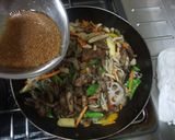 牛肉と彩り野菜の黒胡椒炒め作り方20写真