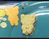 リラックマのハムチーズホットケーキサンド作り方10写真