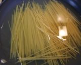 フライパンで☆ネギとちくわの昆布茶パスタ作り方1写真