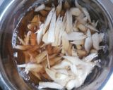 サバ缶とゴボウの佃煮作り方1写真