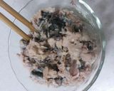 サバ缶とゴボウの佃煮作り方2写真