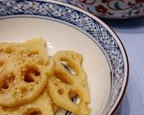 シャッキシャキっ～レンコンの甘みそ煮作り方4写真