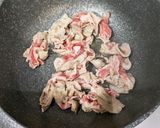 ❀豚薄切り肉の生姜風味甘辛炒め❀作り方2写真