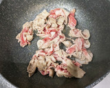 ❀豚薄切り肉の生姜風味甘辛炒め❀作り方2写真